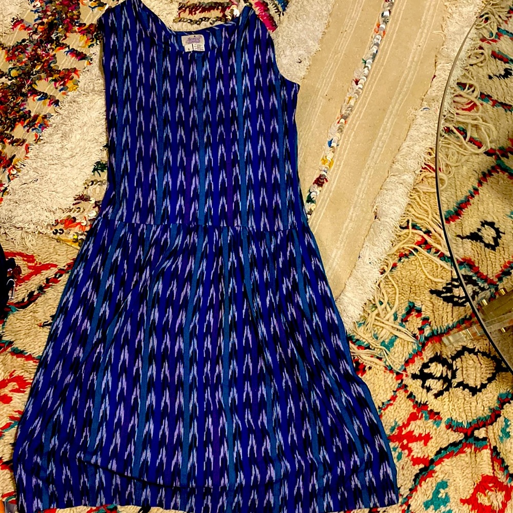Vintage Tropical BAJA handwoven dress